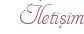 İletişim